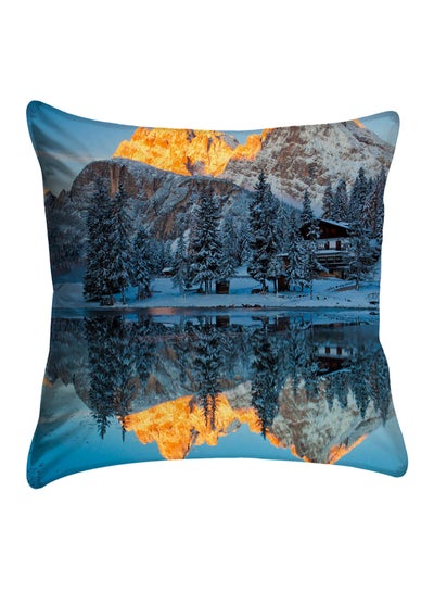 Buy Printed Pillow Cover polyester Multicolour 40x40cm in Egypt