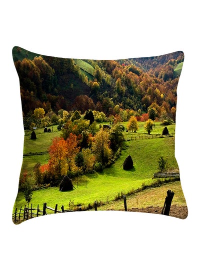 Buy Printed Pillow Cover polyester Multicolour 40x40cm in Egypt