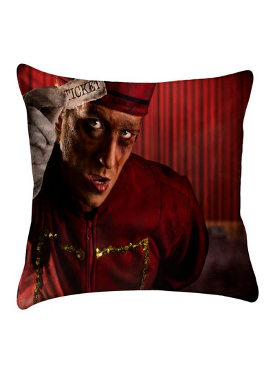 Buy Printed Pillow Cover Polyester Multicolour 40x40cm in Egypt