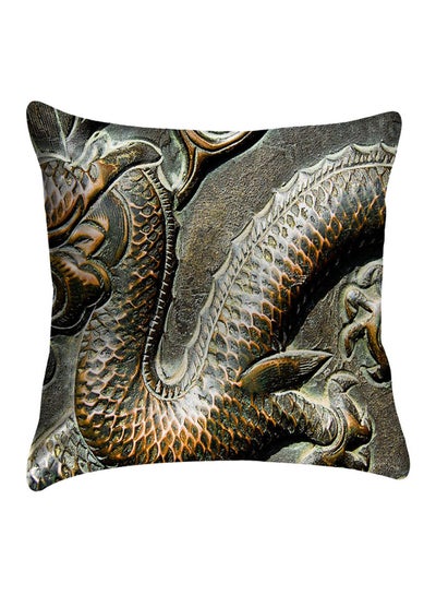 Buy Printed Pillow Cover Polyester Multicolour 40x40cm in Egypt