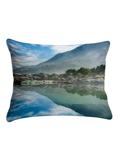 Buy Printed Pillow Cover polyester Multicolour 40x60cm in Egypt