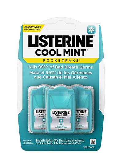 Buy Pack Of 3 Cool Mint Pocketpaks Breath Kills Germs in Saudi Arabia