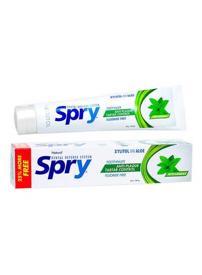 Buy Natural Spearmint Anti Plaque Toothpaste in UAE