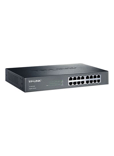 Buy 16-Port Gigabit Desktop/Rackmount Switch Black in UAE