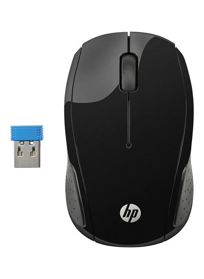 Buy Wireless Optical Mouse 200 Black in Egypt