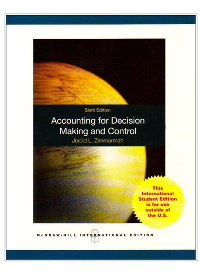 Buy Accounting For Decision Making And Control paperback english - 16-May-08 in Egypt