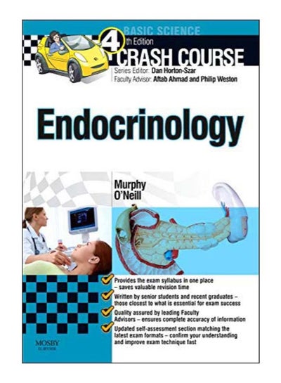 Buy Crash Course Endocrinology Paperback English by Ronan O'Neill MBChB - 30-Jul-12 in Egypt