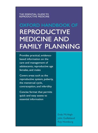 Buy Oxford Handbook Of Reproductive Medicine And Family Planning Flexi Bound English by Enda Mcveigh - 27-Mar-08 in Egypt