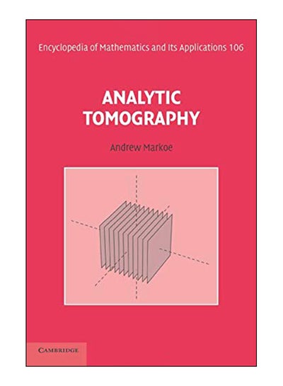 اشتري Analytic Tomography paperback english - 21-Aug-14 في مصر