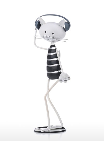 Buy Tooarts Cartoon Cat Sculpture Multicolour 36x13.50x14.50centimeter in Saudi Arabia