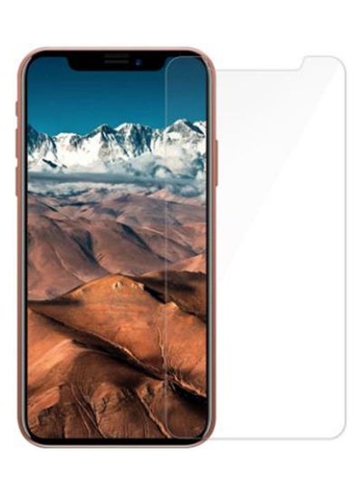 Buy Scratch-Proof Tempered Glass Screen Protector For Apple iPhone X Clear in Egypt