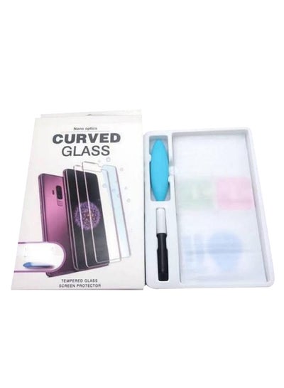 Buy Tempered Glass Screen Protector For Samsung Galaxy Note 10 Plus Clear in UAE