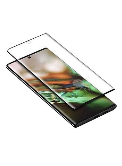 Buy Tempered Glass Screen Protector For Samsung Galaxy Note 10 Plus Clear in UAE
