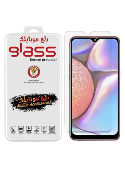 Buy Tempered Glass Screen Protector For Samsung Galaxy A10s Clear in UAE