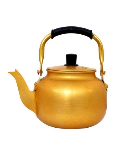 Buy Aluminium Kettle Yellow 1Liters in UAE