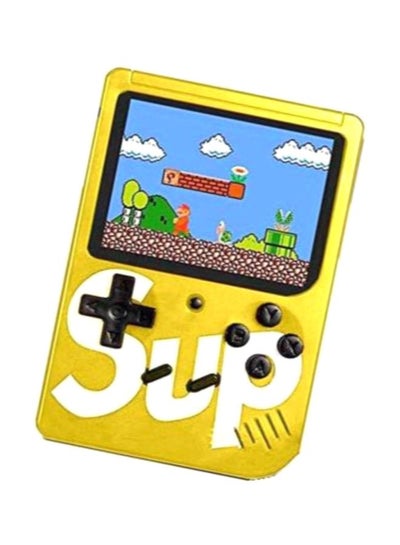 Buy Sup LCD Screen Portable Handheld Console - Yellow in UAE