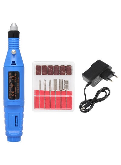 Buy Electric Nail Drill Polish Kit Multicolour in Egypt