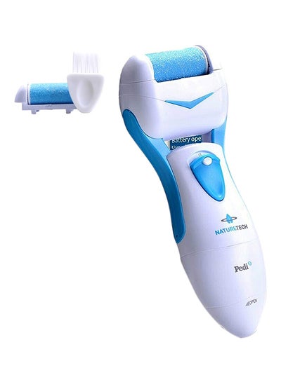Buy Callus Remover And Shaver For Dry Feet And Cracked Heels White/Blue in UAE