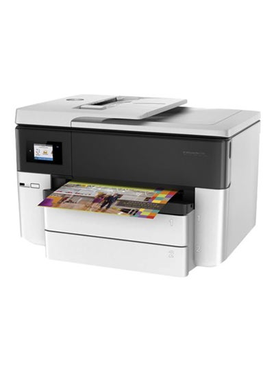 Buy OfficeJet Pro 7740 Wide Format All-In-One Printer With Print/Copy/Scan/WiFi Function,G5J38A White in UAE