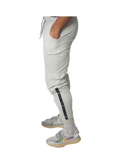 Buy Cotton Casual Sweatpant Light Grey in Egypt
