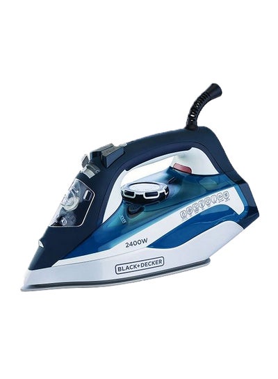 Buy Steam Iron 2400 Watt 2400.0 W X2150B5 White/Blue in UAE