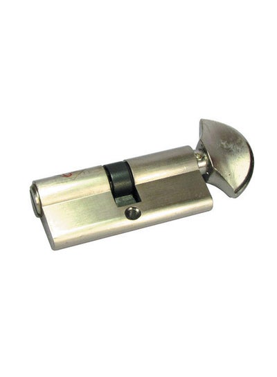 Buy Door Lock Cylinder With Knob Silver 8cm in UAE