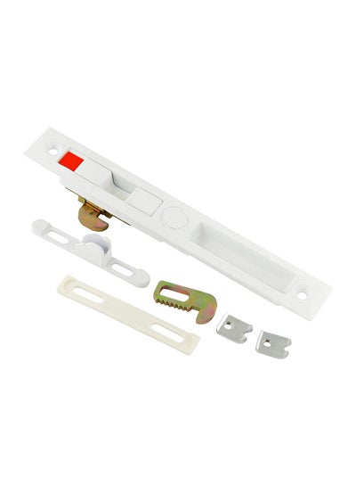 Buy Single Face Sliding Lock With Keys White in UAE