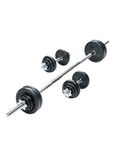 Buy Cast Iron Barbell And Dumbbell Set 50kg in Saudi Arabia