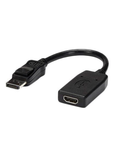 Buy Display Port To HDMI Adapter Black in Egypt