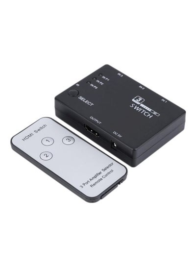 Buy 3-Port HDMI Switch Black/White in Egypt