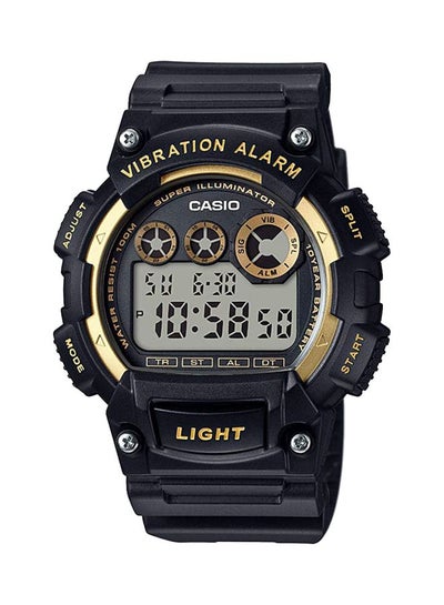 اشتري ساعة يد رقمية للشباب طراز W-735H-1A2VDF - مقاس 51 مم - لون أسود للرجال في مصر