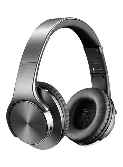 Buy Bluetooth Over-Ear Headphones Grey in UAE