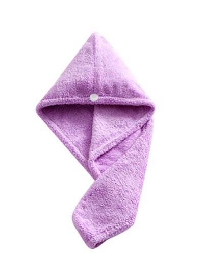 Buy Microfiber Bath Towel Purple 62 x 25.5centimeter in Egypt