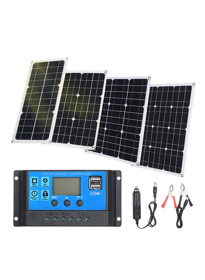 اشتري Solar Charge Controller With USB Blue/Black 13.50x4x8centimeter في السعودية