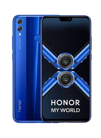 Buy 8X Dual SIM Blue 6GB RAM 128 GB 4G LTE in UAE