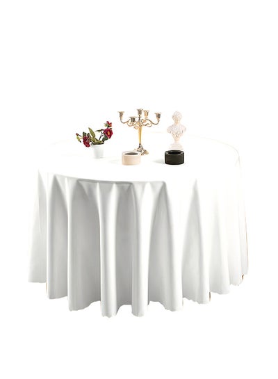 اشتري مفرش طاولة للحفلات وحفلات الزواج أبيض 40.00x4.00x30.00بوصة في السعودية