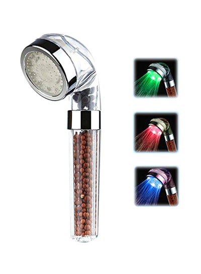 Buy Variable Led Shower Head With Spa Filter Multicolour 8centimeter in Saudi Arabia
