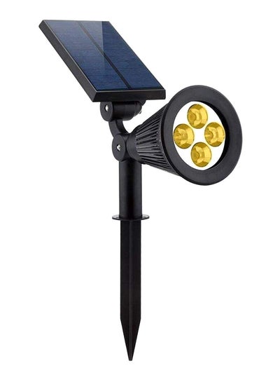اشتري مصباح فناء يعمل بالطاقة الشمسية للأماكن الخارجية أسود في السعودية