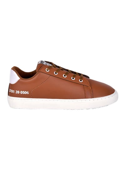 Buy Lace Up Sneaker Shoes Brown in Egypt