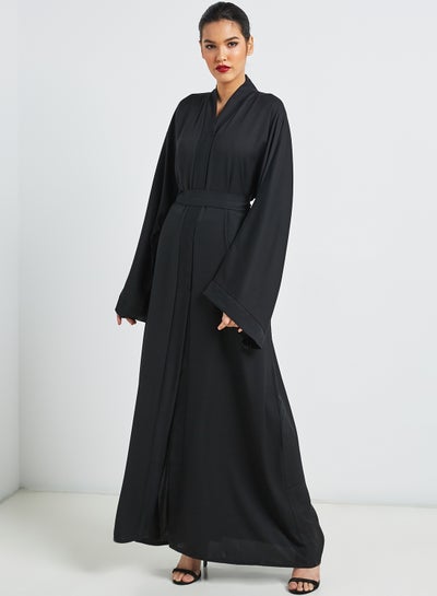 Buy Premium Nida Abaya Black in UAE