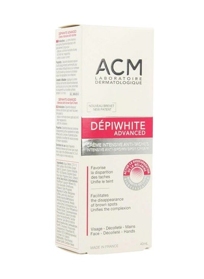 Buy Depi White Cream Advanced 40ml in UAE