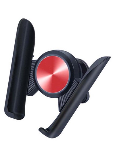 Buy Car Air Vent Phone Holder Red/Black in UAE