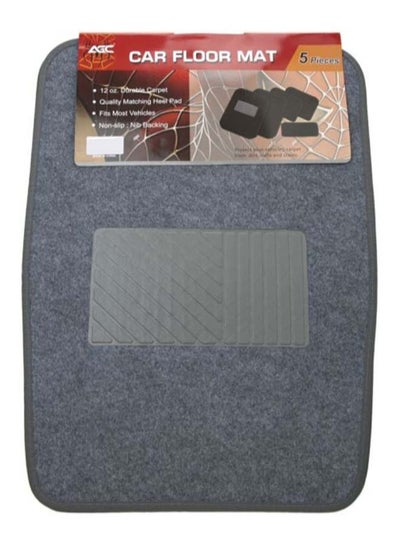 Buy 5-Piece Non Slip Car Mat Set in Saudi Arabia