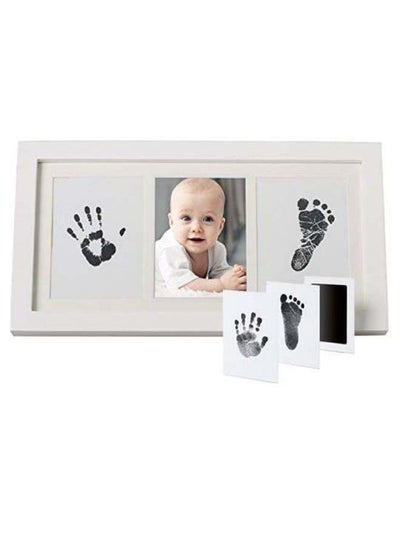 Baby Handprint And Footprint Photo Frame Plaster Kit price in Saudi ...