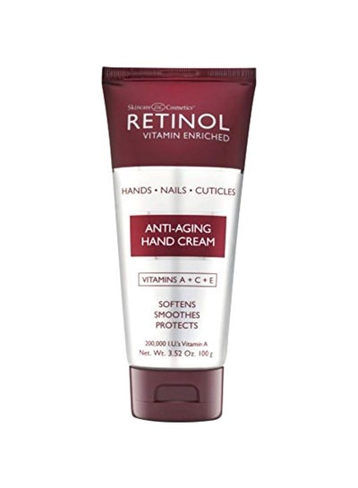 Buy Retinol Anti-Aging Hand Cream 100grams in UAE