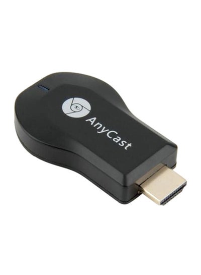 Buy TV Wi-Fi Media Receiver Dongle Black in Saudi Arabia