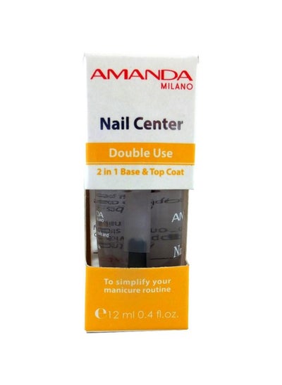 Buy Nail Centre Double Use 2-In-1 Base And Top Coat Clear in Egypt
