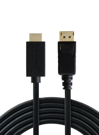 اشتري كابل منفذ العرض إلى HDMI أسود في مصر