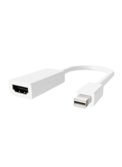 Buy Mini Display Port To HDMI Adapter Cable White in Egypt