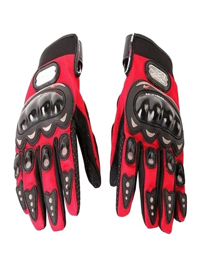 Buy Motorcycle Bike Full Finger Protective Gloves in UAE